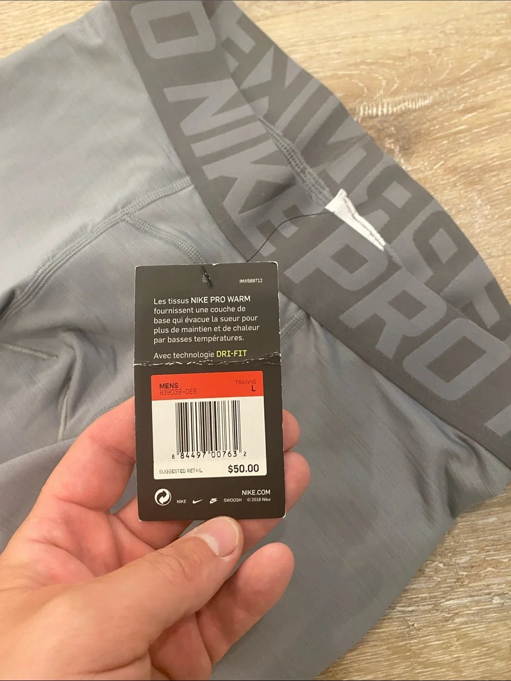 🆕 Nike Pro Warm Dri-Fit Performance Compression Pants Leggings Athletic NEW